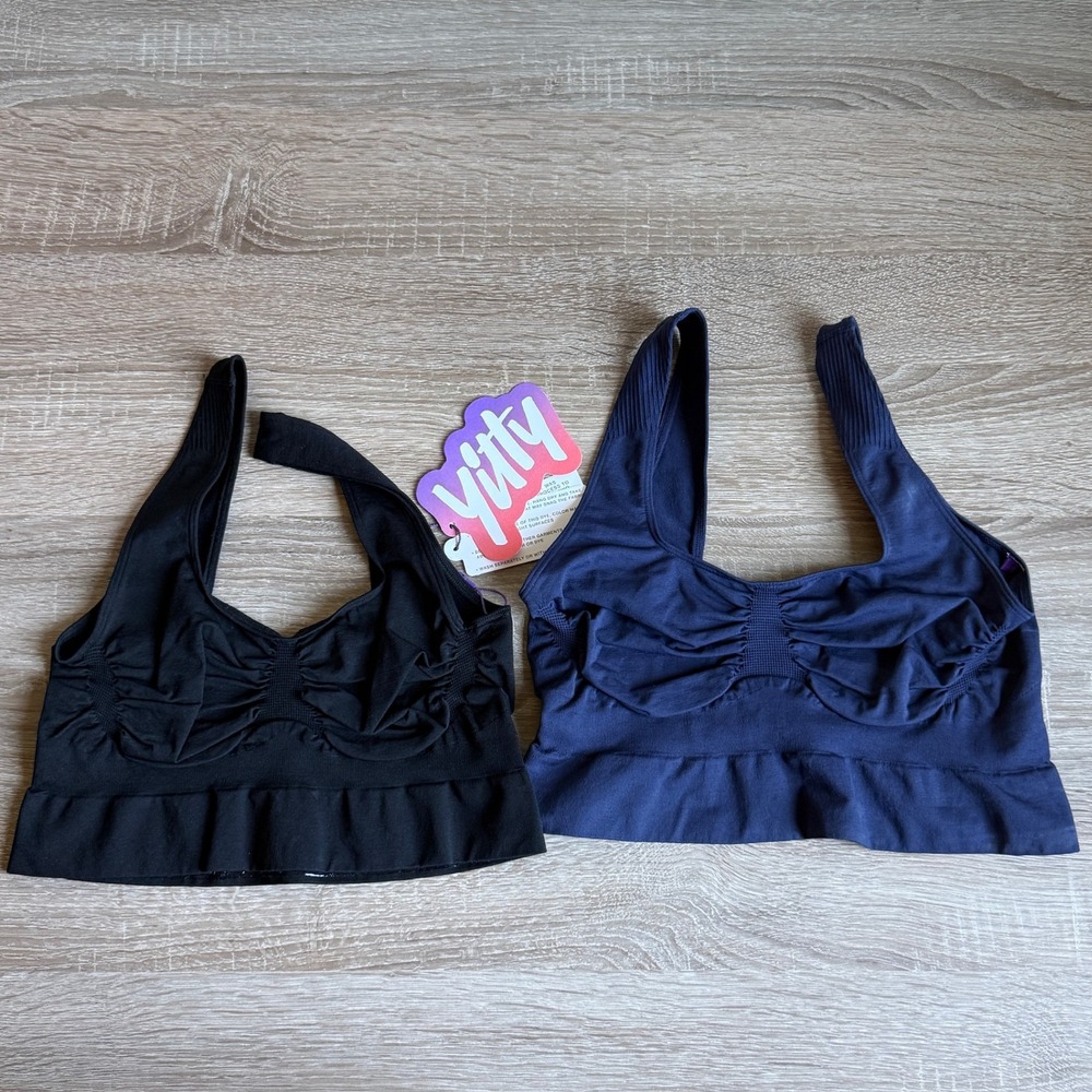 Yitty Headliner Shaping Bralette Set Black Navy Blue XL XXL MD2250597-1855-15150